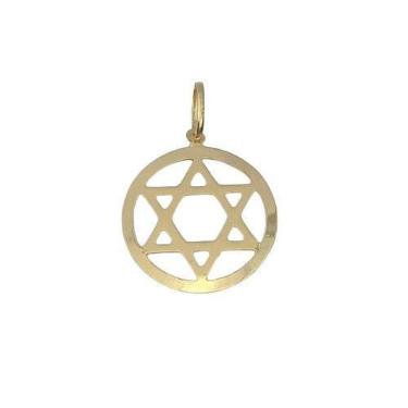 Imagem de Pingente Estrela De Davi Em Ouro 18K