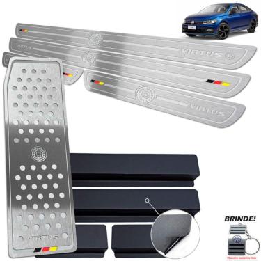 Imagem de Descanso + Soleiras Prata Baixo Relevo Virtus Wolfsburg Ed