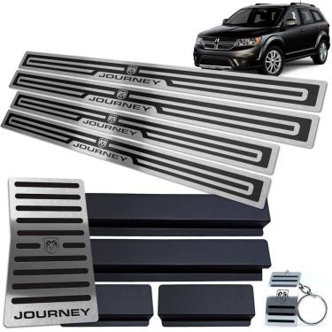 Imagem de Descanso De Pé Soleira Journey 2009 A 2018 Preto Alto Relevo