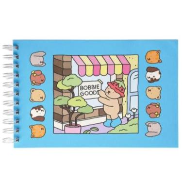 Imagem de Livro De Colorir Capa Dura 50 Páginas Caderno Desenhos - livro Para Co
