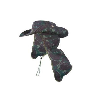 Imagem de Chapeu pescador brim camufla.garra