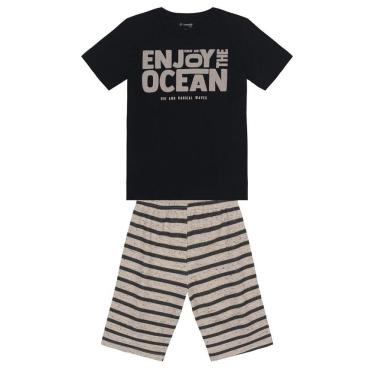 Imagem de Conjunto infantil menino em puff Brandili