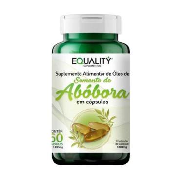 Imagem de Óleo da Semente de Abóbora 1400mg Pote 60 Cápsulas - Equality Suplemen
