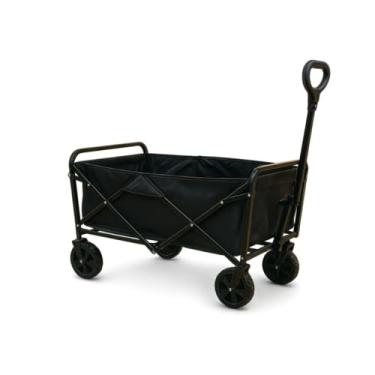 Imagem de Bogu Store - Carrinho Dobrável Multiuso De Carga Para Transporte De Compras Feira Capacidade Até 120kg Preto Portátil