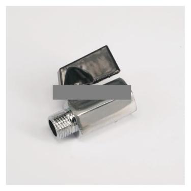 Imagem de WWECCQIJ Válvula de esfera de latão 1/10.2 cm BSP fêmea para rosca macho BSP de 1/10.2 cm