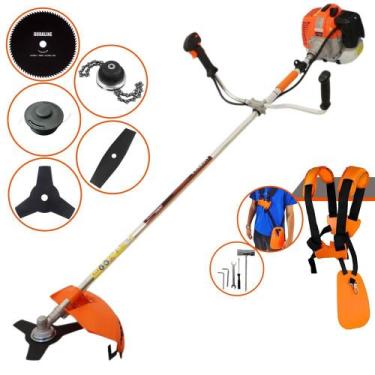 Imagem de Roçadeira Máquina de Corta Grama Vulcan VR620H À Gasolina 2T 62cc 3HP 