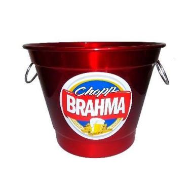 Imagem de Balde De Gelo Em Alumínio 6 Litros Personalizado Cervejas - Alumibom