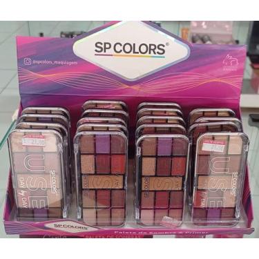 Imagem de Paleta de sombra e primer - Sp colors