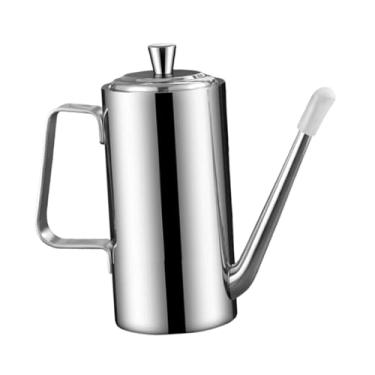 Imagem de ＫＬＫＣＭＳ Dispensador de azeite de oliva, tampa hermética, à prova de vazamentos, utensílios de cozinha, fácil de limpar, durável, acessório ergonômico, garrafa, Cabo de aço, 500ml