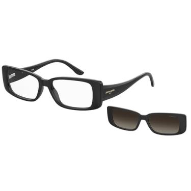 Imagem de Armação de Óculos Clip On Pierre Cardin P.C. 8534/Cs 807 - Preto 53