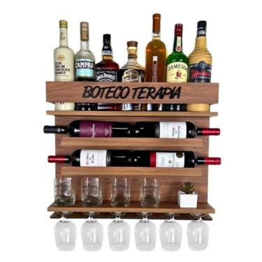 Imagem de Adega de Parede E Barzinho Whisky Cachaça Boteco Terapia IM