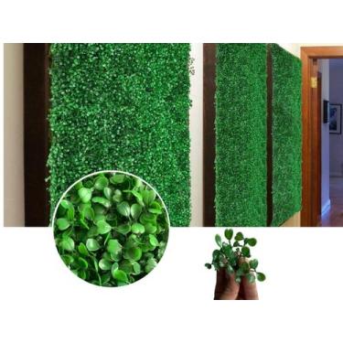 Imagem de 19 Jardins Verticais Plantas Artificiais Para Parede Verde Decoração d