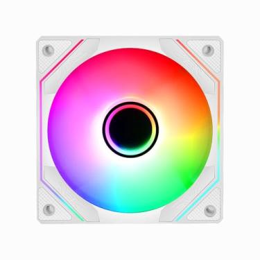 Imagem de COOLER 120MM ARGB LIKETEC ENIGMA SNOW REVERSE LF-UNARGB-ENIGMA-2103