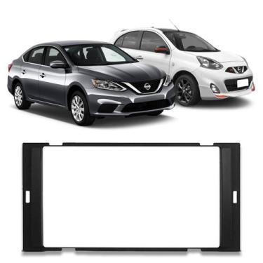 Imagem de Moldura Painel 2din 7 Pol March Sentra Versa Chines Japones - Ludovico