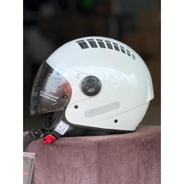Imagem de CAPACETE RACE TECH ONE MONOCOLLOR (BRANCO BIRLHO, 59 - 60)