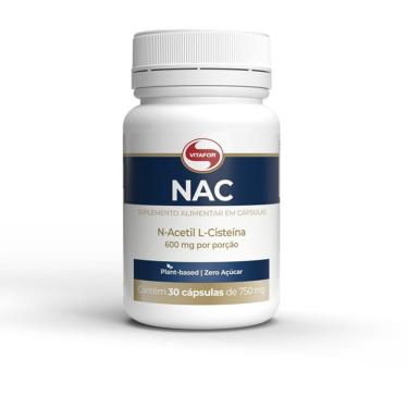 Imagem de Nac N-Acetil L-Cisteína 600Mg Vitafor 30 Cápsulas