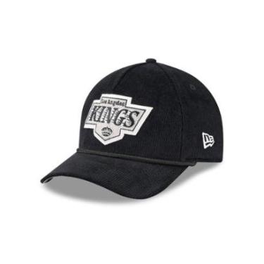 Imagem de BONE NEW ERA 9FORTY M-CROWN A-FRAME LOS ANGELES KINGS NHL PRETO-Masculino
