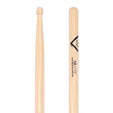 Imagem de Vater Baquetas VH3ALW - Lite 3A American Hickory Series - Ponta de madeira barril