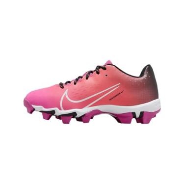 Imagem de Nike Hyperdiamond 4 Keystone Big Kids Chuteiras de softbol (FZ8655-600, Laser Fúcsia/Hot Punch/Preto/Branco), Fúcsia a laser/hot punch/preto/branco, 12 Big Kid