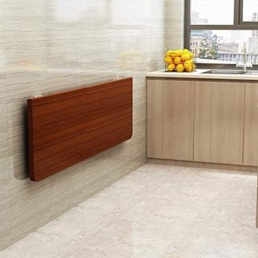 Imagem de QIMO Mesa dobrável de parede com folhas caídas, mesa de trabalho pesado, mesa de jantar, mesa de computador, mesa de mesa