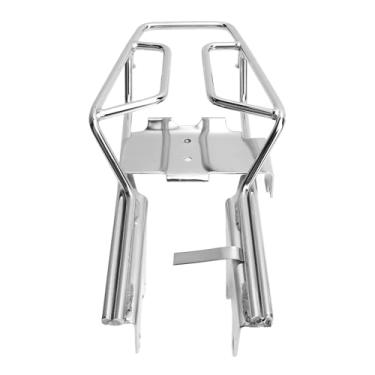 Imagem de SALALIS Rack de Armazenamento de Bagagem Traseira da Motocicleta, Soldagem Sem Costura de Liga de Aço Durável para Macaco Z50 Z50j Skyteam Z50a Suporte de Prateleira de Carga Traseira