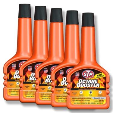 Imagem de Aditivo para Combustivel OCTANE BOOSTER 200ml STP 5 unidades