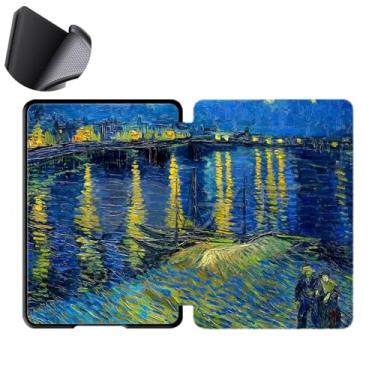 Imagem de Yzlvigrous Capa para Kindle Paperwhite 12th/Colorsoft Signature Edition 1ª Geração 2024, Tampa Traseira de TPU Macia de 7 Polegadas com Sono/despertar Automático, Modelo: SA59CP/SA569P/SA568B