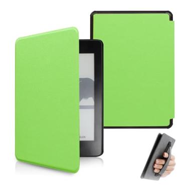 Imagem de Yzlvigrous Capa de Padrão Cruzado para Kindle Paperwhite 7/6/5ª Geração 2015/2013/2012, Tampa de 6 Polegadas com Sono Automático e Acordar, Design de Correia Manual, Modelo: DP75SDI/EY21