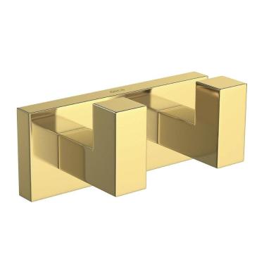 Imagem de Cabide Duplo Quadratta Gold Deca