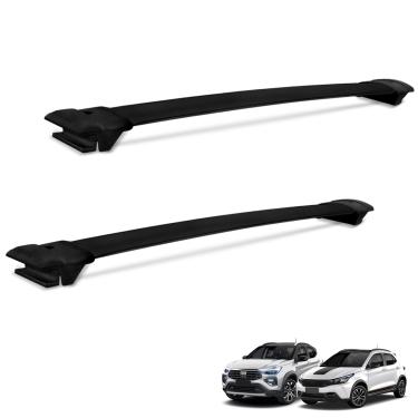 Imagem de Rack Travessa de Teto Pulse Argo 2016 a 2025 Alumínio Preto