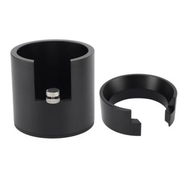 Imagem de Hztyyier Suporte Portátil para Compactação de café, Funil de Dosagem Ajustável para Conhecedores de café (Preto)