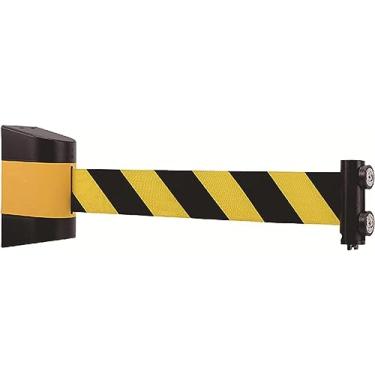 Imagem de uhyOHF Tira de isolamento magnética retrátil para controle de multidão, 10 metros/arnês montado na parede para estacionamento ao ar livre lojas de varejo aeroportos bancos hotéis bel(