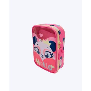 Imagem de Estojo Grande Rosa Panda Puket 050404114, ROSA, UN