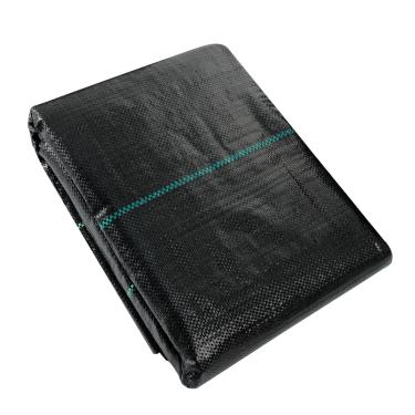 Imagem de Flysogan BPL 4 pés × 100 pés Tecido de barreira de ervas daninhas para jardim Tecido de paisagem resistente com permeabilidade superior fácil de configurar pano de chão de controle de ervas daninhas