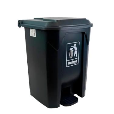 Imagem de Lixeira 30L em Plástico Reforçado com Pedal – Funcional, Robusta e Moderna - Cinza