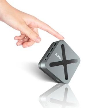 Imagem de MINIX Mini PC Z97, Intel Alder Lake N97 (até 3,60 GHz) 12GB LPDDR5X 512GB NVMe SSD Dual LAN Mini Desktop, Tela Tripla 4K/2x HDMI/DP, PC Desktop Pequeno para Escritório Doméstico Empresarial