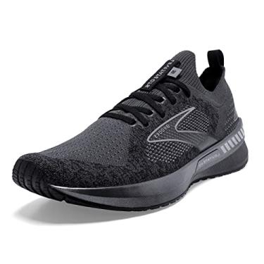 Imagem de Brooks Tênis de corrida masculino Levitate StealthFit GTS 5 suporte, Preto/ébano/cinza, 7