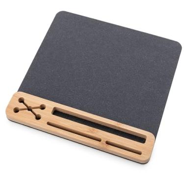 Imagem de Mouse Pad Multifuncional com Suporte para Celular e Porta-Canetas
