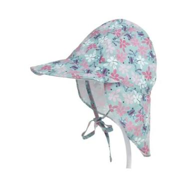 Imagem de Chapéu De Sol De Verão Para Bebês SPF50+ Boné De Praia Para Meninos E 