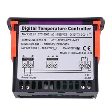 Imagem de Hyuduo 3000 Controlador de Temperatura do Termostato Digital 110V-220V Tela de Toque Com Precisão de 0,1 ° C para Refrigeração Fazenda de Estufa (110-220V10A)