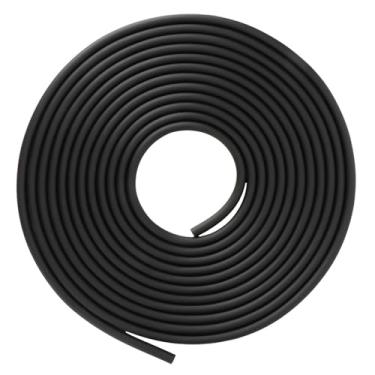 Imagem de SPYMINNPOO Tubo Macio do Silicone da Mangueira do Oxigênio Aquário de 5m para o Tanque de Peixes, Tubo Flexível da Bomba de Ar para Tanques de Peixes Coloridos, Seguro para (Preto)