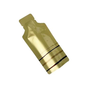 Imagem de PABCK 100 unidades de sacos descartáveis abertos de armazenamento Mylar recipientes de líquido para xampu cosmético, bolsa de amostra, saco de folha de selagem térmica, pacotes de uso em viagens para