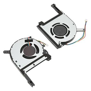 Imagem de Cosiki Ventilador de Refrigeração para Laptop, Pequeno, Leve, Boa Dissipação de Calor para TUF Gaming A15 FX506LH, Liga de Alumínio ABS, 1 X Ventilador de CPU (de CPU e GPU)