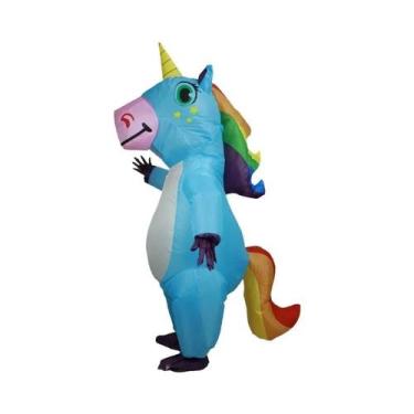 Imagem de Fantasia Inflável De Unicórnio Para Adultos, Fantasia Engraçada Para O