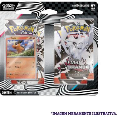 Imagem de Pokémon TCG - Blister Quádruplo Escarlate e Violeta 10.5 - Fogo Branco