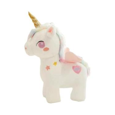 Imagem de Boneca Fantasia De 25CM, Brinquedo De Pelúcia Fofo, Anjo Unicórnio Pég