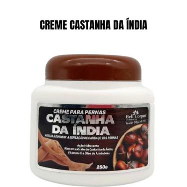 Imagem de Creme Castanha da Índia Bell Corpus 250g Hidratante Melhora a Circulaç