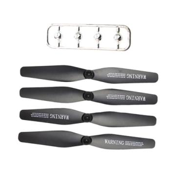 Imagem de Generic 4 Hélices de Drone de 14,5 Cm, Peças de Reposição para ZD6-gps, ZD8, X6 E X52, Preto