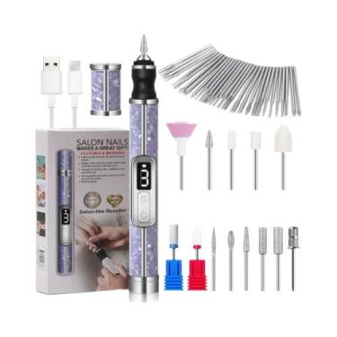 Imagem de Máquina De Furar Unhas Elétrica Profissional De Baixo Ruído Com Múltip