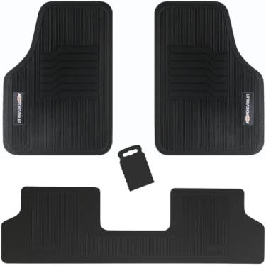 Imagem de Jogo Tapete Automotivo De Borracha Compatível com Chevrole-t 5 Peças Preto (5 Peças, Equinox 2018 a 2025)